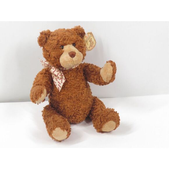 GUND Paxton Jointed Plush Bear Stuffed Animal Collectible 15291 13” NWT - Picture 1 of 4